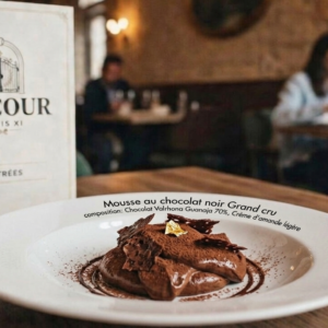 Mousse au chocolat noir grand cru