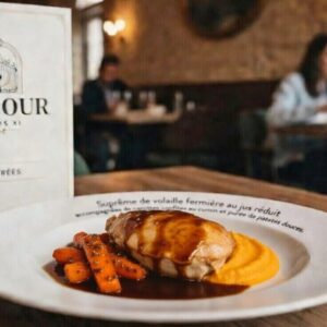 Suprême de volaille fermière au jus réduit